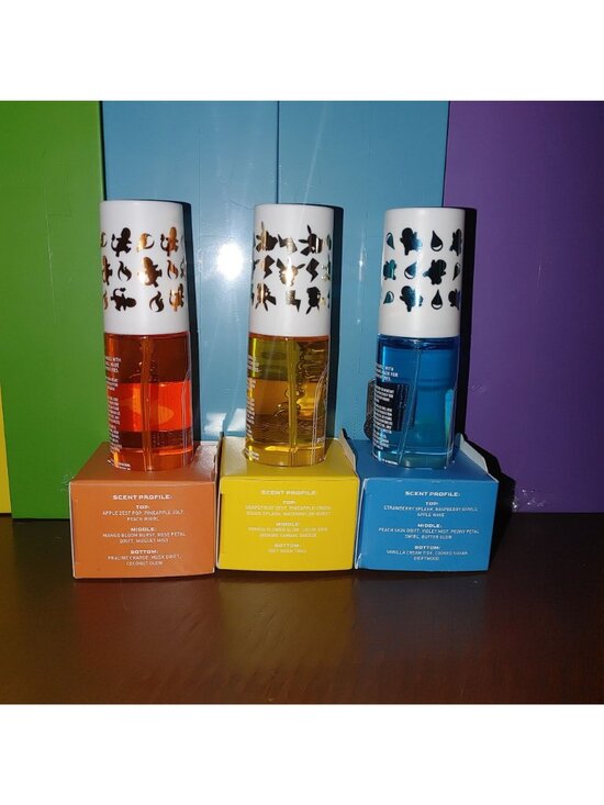 Pokémon X  Blaze Spark Splash Limited Edition Hair Body Fragrance Mist Set main image 2